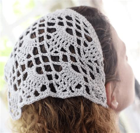 15 Free Crochet Bandana Patterns for all Skill Levels - Easy Crochet Patterns