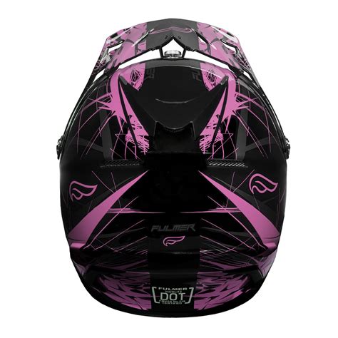 Youth Fulmer Blitz MX Helmet - DOT Approved - Boys Girls Kids ATV UTV ...