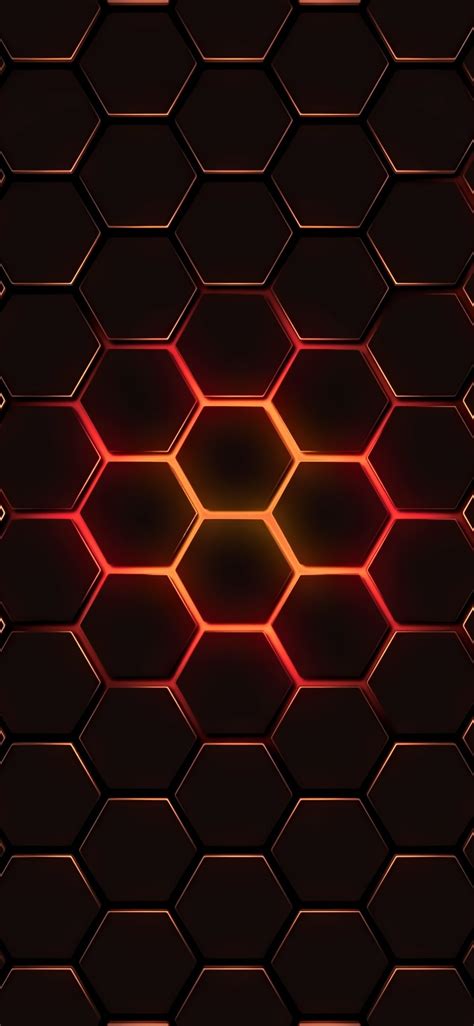 1125x2436 Hexagon Geometry 4k Iphone XS,Iphone 10,Iphone X HD 4k Wallpapers, Images, Backgrounds ...