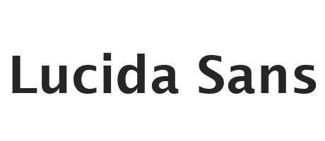 Lucida Sans - Font Family (Typeface) Free Download TTF, OTF ...