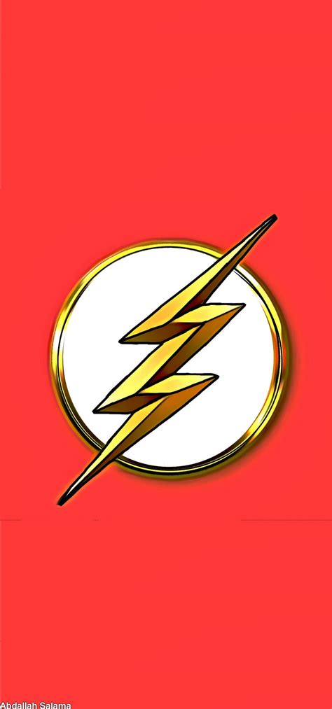 The Flash Logo Wallpaper