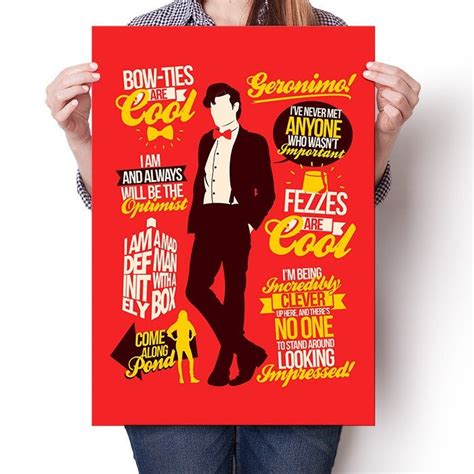 11th Doctor Quotes - Poster | We Heart Geeks