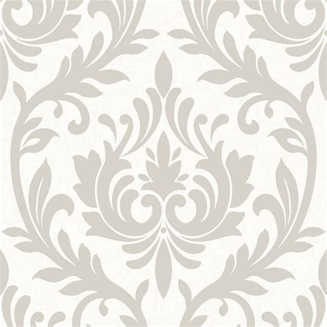 Arthouse Vintage Damask Pattern Wallpaper Modern Embossed Glitter ...