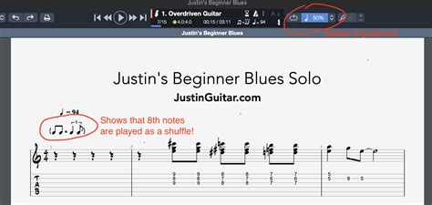 Beginner Blues Solo | JustinGuitar.com