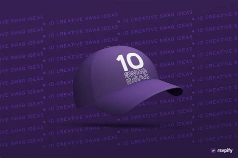 What are some creative swag ideas for your next event? - RSVPify