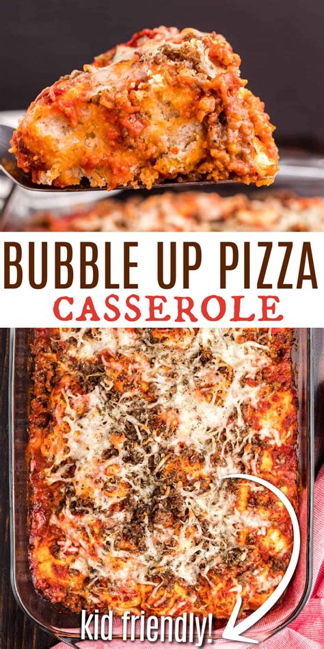 Looking for a delicious, make ahead meal? This Sausage Pizza Bake inspired by Pillsbury Bubble ...