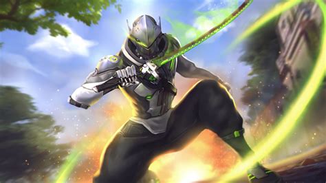 2560x1440 Overwatch Genji 1440P Resolution Wallpaper, HD Games 4K Wallpapers, Images, Photos and ...