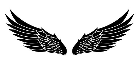 Vector angel wings 15737036 Vector Art at Vecteezy