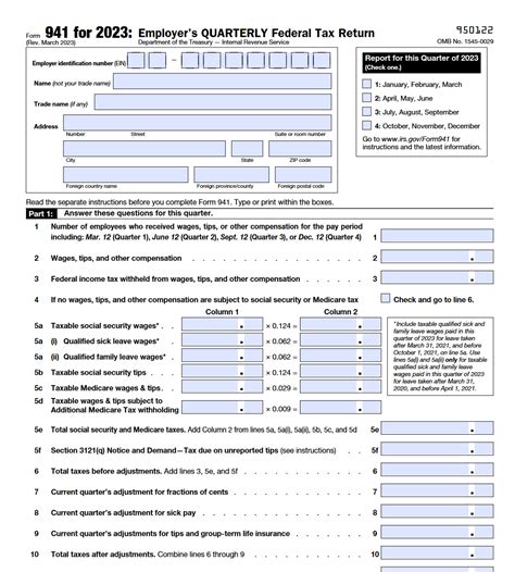 2023 Form 941 Due Dates - Printable Forms Free Online