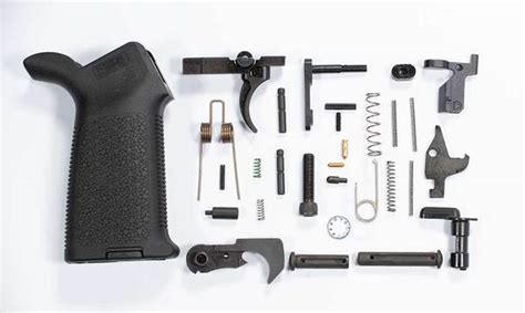 AR-10 308 Lower Parts Kit Magpul Moe Black - Daytona Tactical