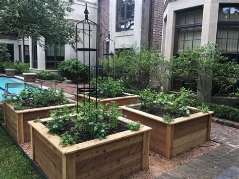 Raised-Bed Kitchen Garden Design: Four-Garden Classic • Gardenary