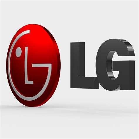 lg logo 3D model | CGTrader