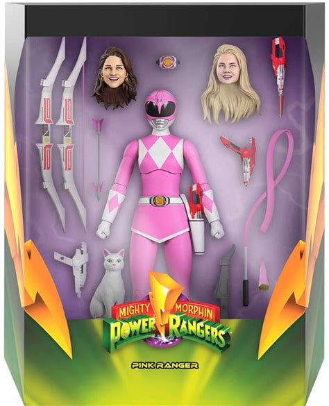 Power Rangers Ultimates Pink Ranger Action Figure (Mighty Morphin') - Walmart.com