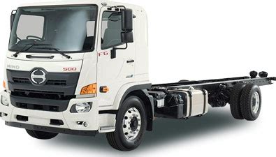 Hino 500 Series 4X2 Chassis — STS-Global