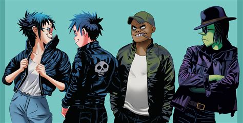 Made some Gorillaz fanart again after years : r/gorillaz