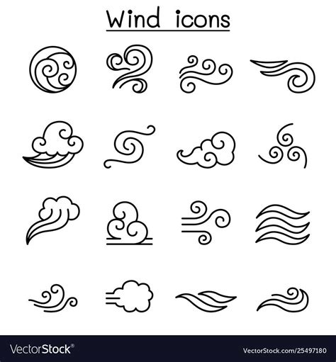 Wind Tattoo Designs