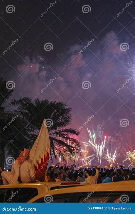 Qatar National Day Celebrations in Doha Editorial Image - Image of doha, exposure: 213899150