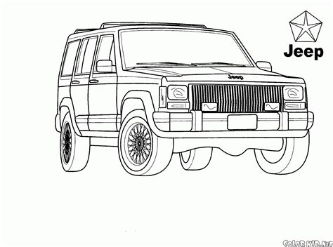 Coloring page - Family SUV