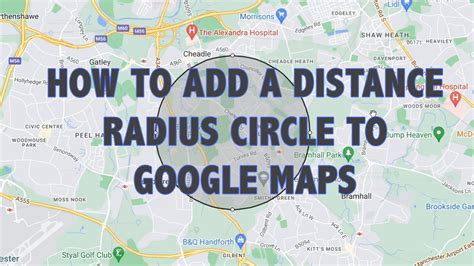 Us Map Distance Radius