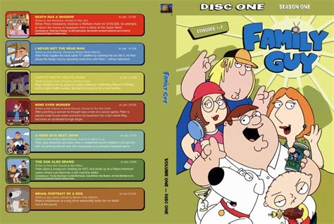 Family Guy - Season One Disc One - TV DVD Scanned Covers - 5394family ...