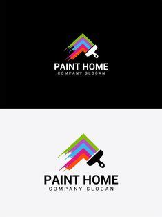 63 Paint logos ideas | painter business card, painting logo, logo design