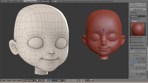 Character Creation Timelapse Part 1 "Head modeling" - YouTube