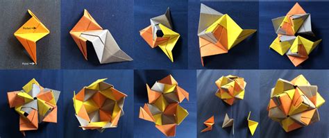 36 Piece Simple Sonobe Origami Diagrams Origami Modular Origami | Images and Photos finder