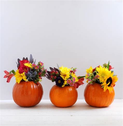 DIY Mini Pumpkin Vase for Fall - diycandy.com