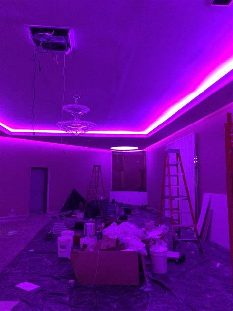 purple neon lights for room