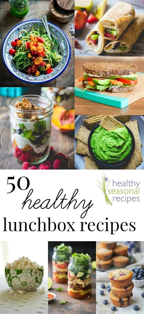 50 healthy lunchbox recipes - Healthy Seasonal Recipes