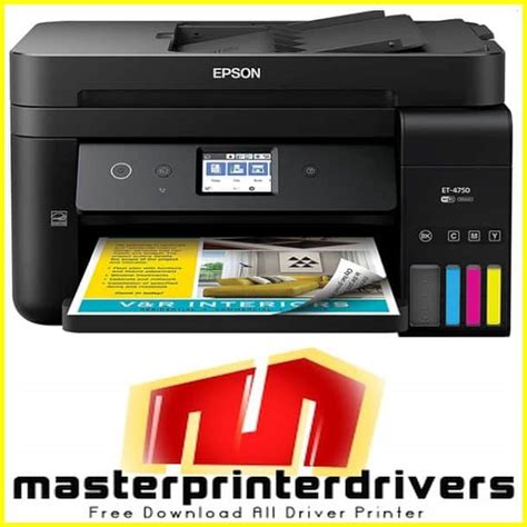 Epson ET-4750 Driver Download - Master Printer Drivers