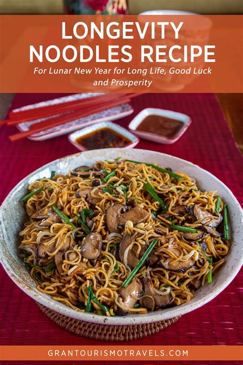 Longevity Noodles Recipe for Lunar New Year