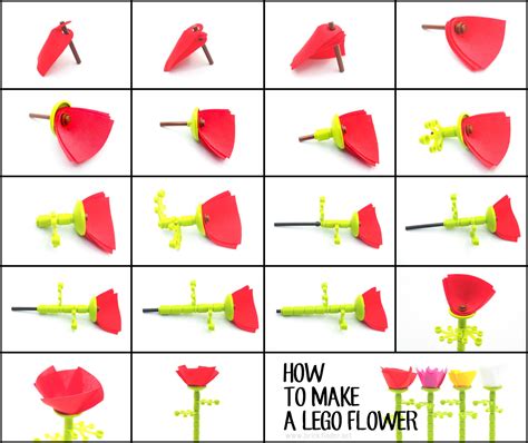 Brickfinder - LEGO Flower Instructions