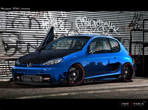 Peugeot 206 by Lopi-42 on DeviantArt