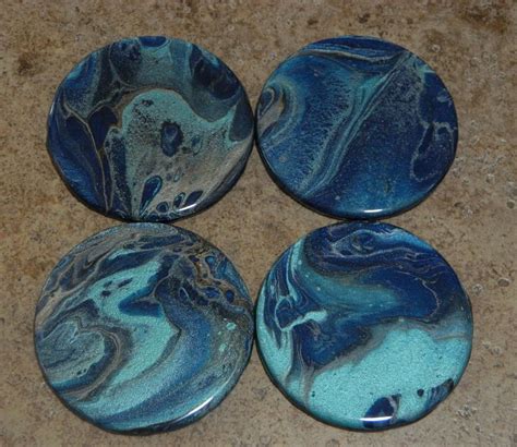 Tutorial on how I make handmade resin coasters. | Resin crafts, Resin art, Diy resin crafts