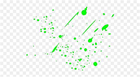 Green Paint Splatter Transparent Background, HD Png Download - vhv