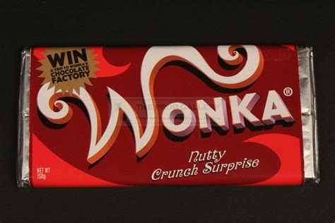 The Prop Gallery | Wonka bar - Nutty Crunch Surprise