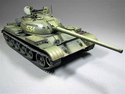 Michigan Toy Soldier Company : MiniArt Models - Soviet T54-2 Medium Mod 1949 Tank w/Full Interior