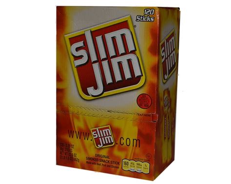 Slim Jim, 120 Count .28oz each $36.92USD - Spice Place