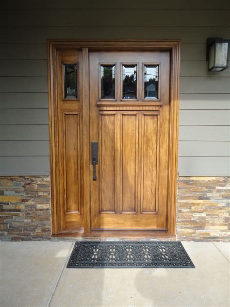 Craftsman entry doors with sidelights - kobo building