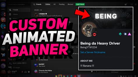 Create Custom Animated Banners For Discord Profile 2022 - YouTube