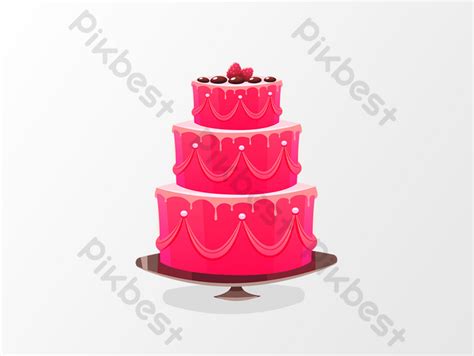 Drawing Wedding Cake Design Elements PNG Images | AI Free Download - Pikbest