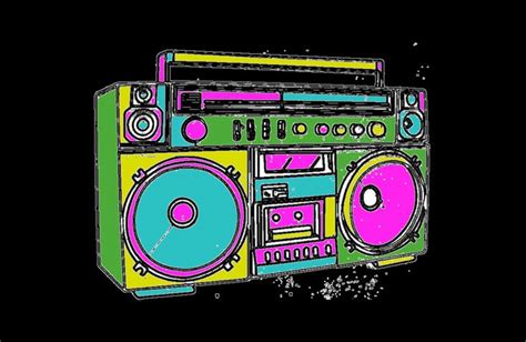 Boombox Art Print by sQuoze - X-Small | Boombox art, Boombox, Art prints