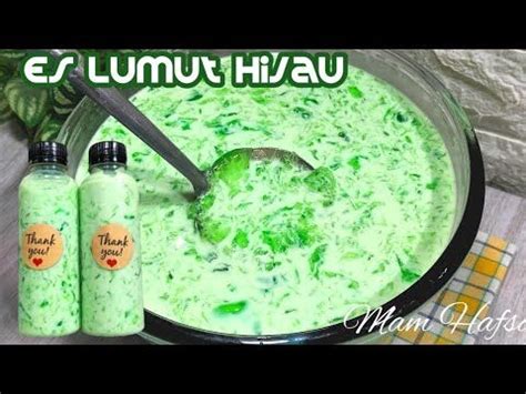 RESEP ES LUMUT HIJAU/ES VIRAL in 2023 | Food, Lumut, Cooking