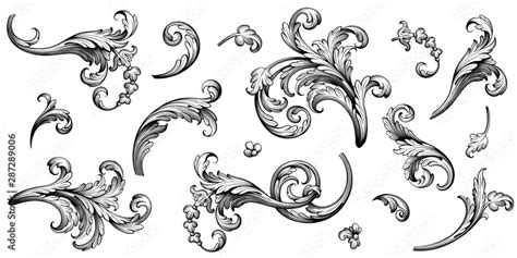 Victorian Scroll Design