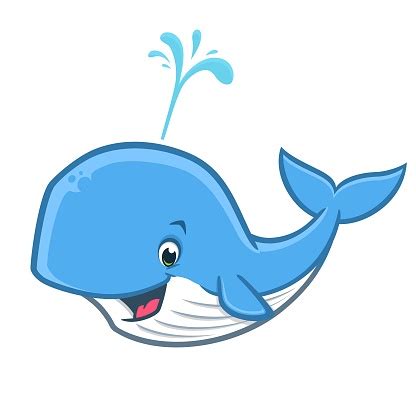 Happy Whale Happy Whale Cartoon Drawings Sticker Art - Riset