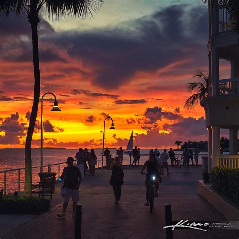 Sunset Celebration at Mallory Square Key West Florida | HDR Photography ...