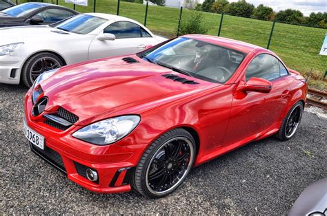 BENZTUNING: Mercedes-Benz SLK-Class R171 RED