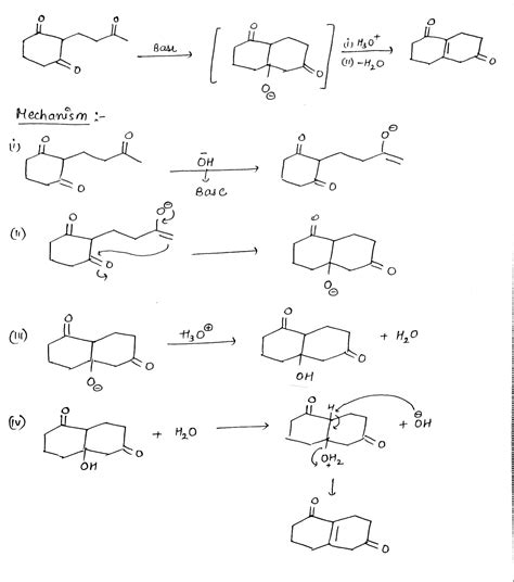 Provide a detailed reaction mechanism the following.