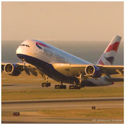 ️ British Airways Airbus A380 Takeoff at SFO | San Francisco International Airport, takeoff | ️ ...